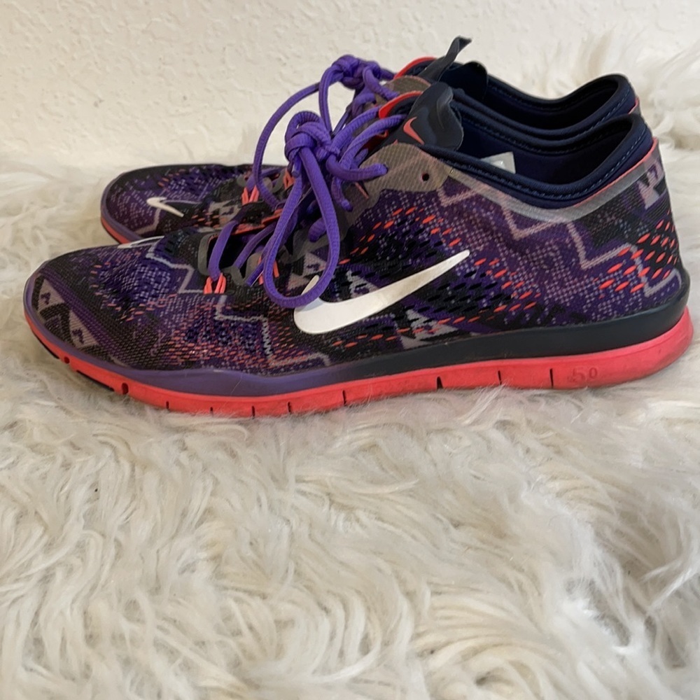 Nike Free 5.0 TR Fit 4 Print Training Shoe Size 9 - Picture 5 of 14
